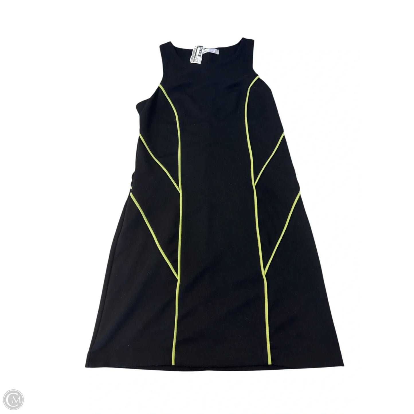 Dress Casual Short By Kensie In Black & Yellow, Size: 8