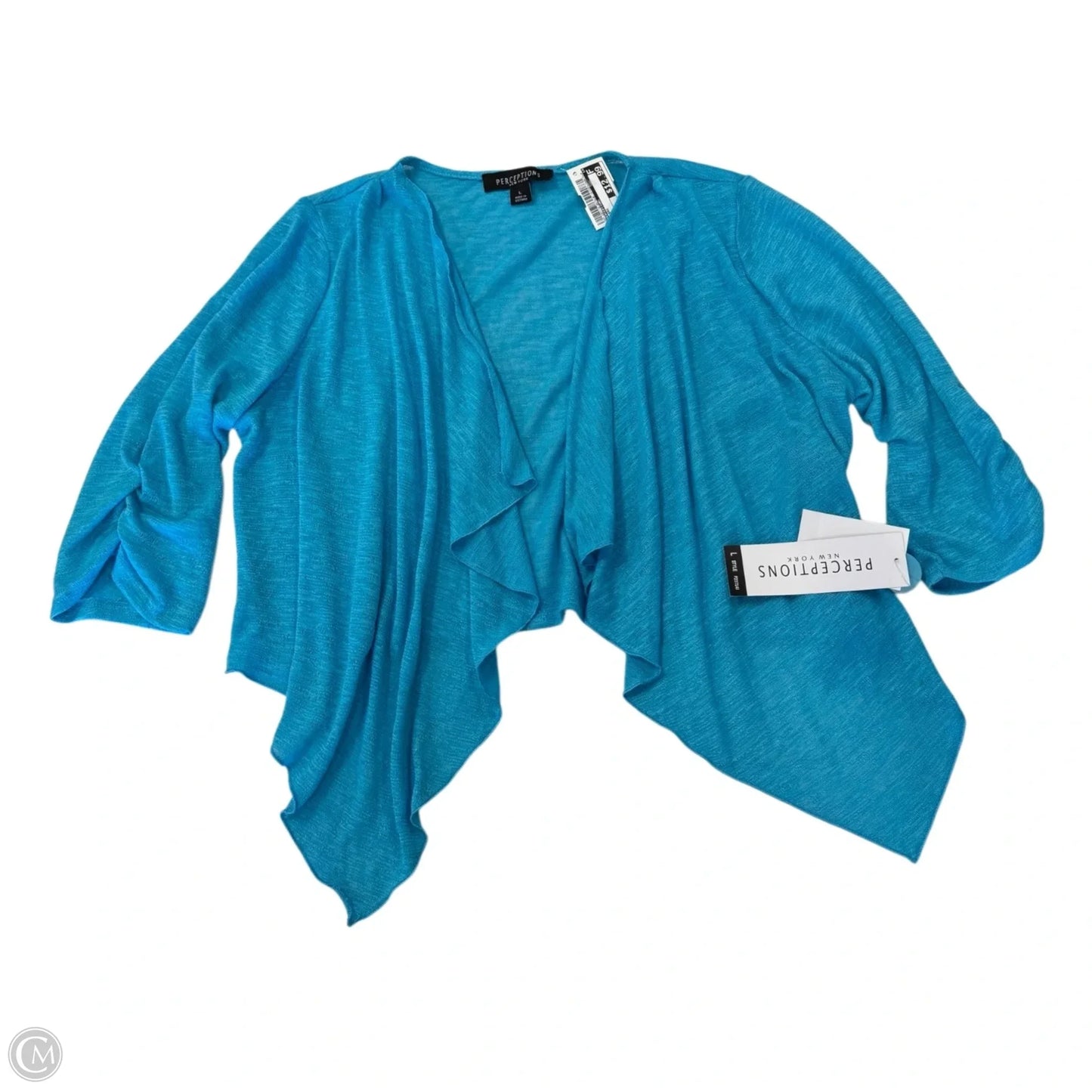 Bolero By Perceptions In Blue, Size: L