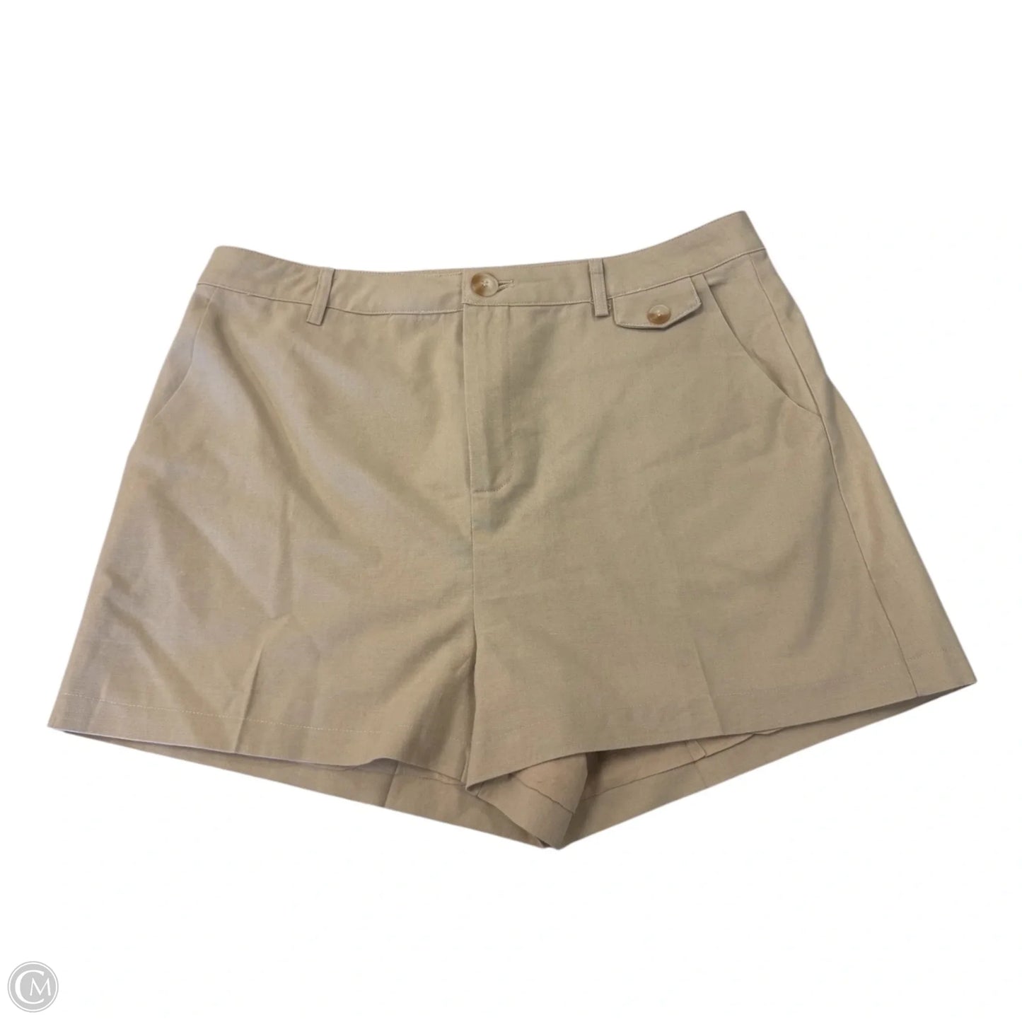 Shorts By Gilli In Beige, Size: L