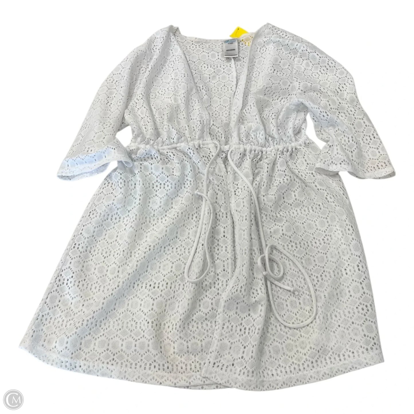 Swimwear Cover-up By Catalina In White, Size: 1x