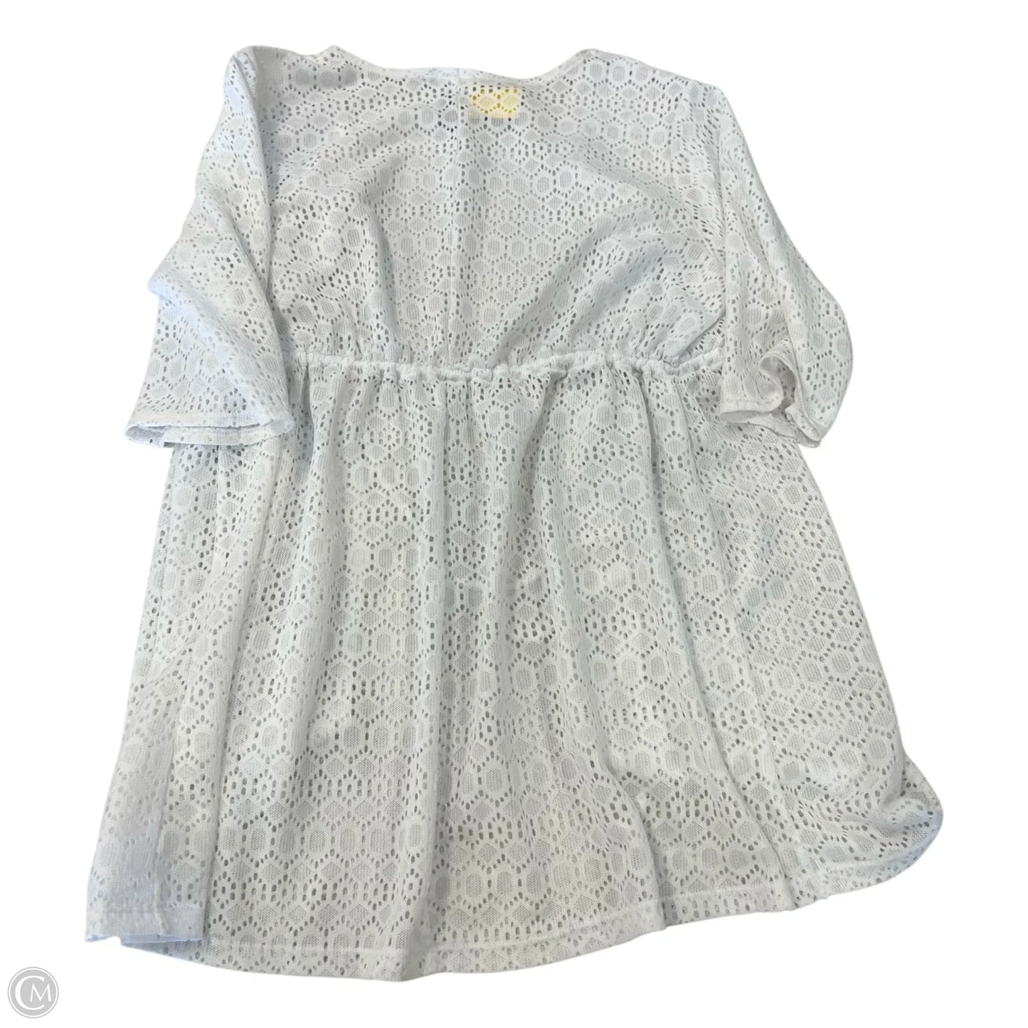 Swimwear Cover-up By Catalina In White, Size: 1x