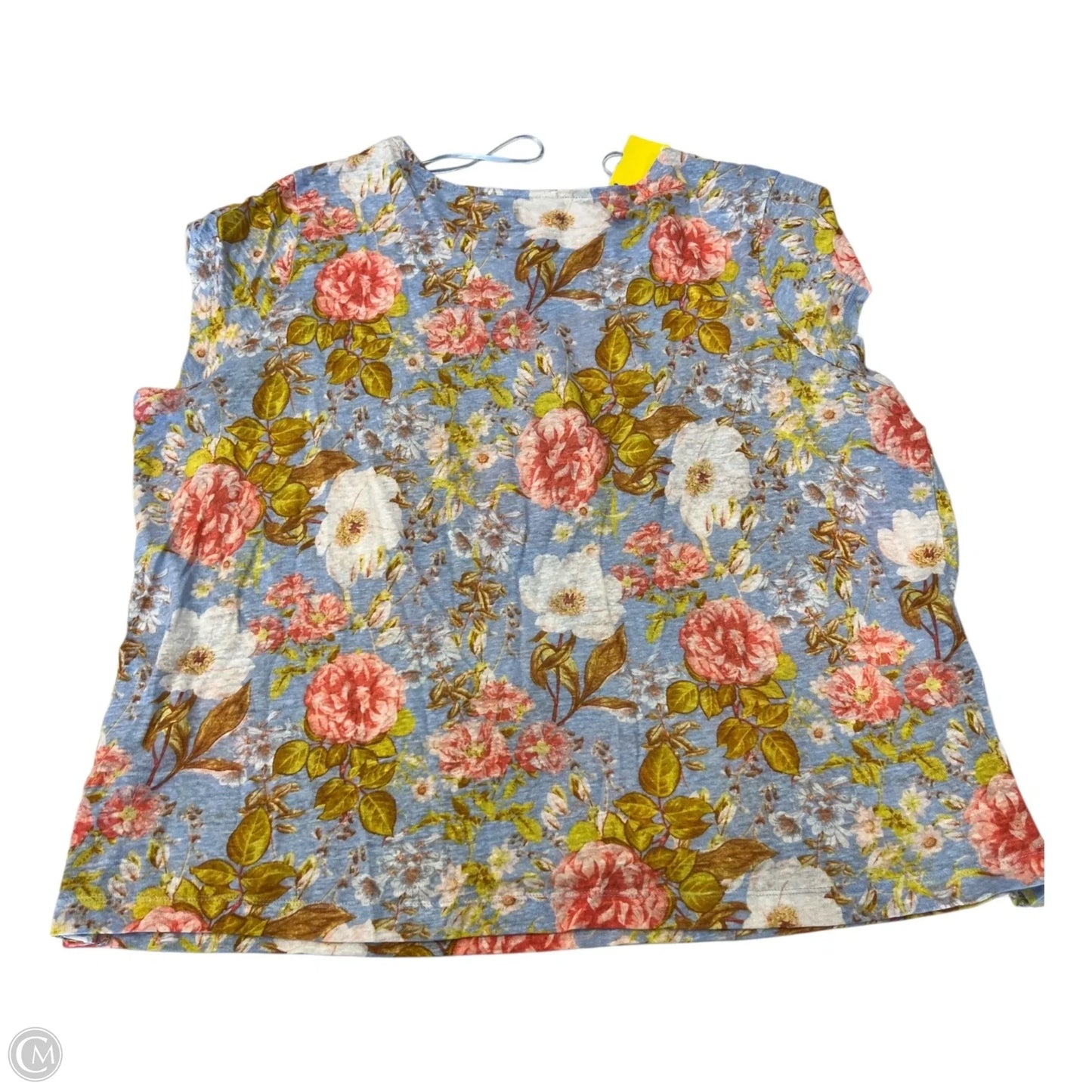 Top Short Sleeve By Joie In Floral Print, Size: Xl