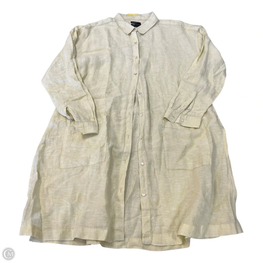 Dress Casual Short By Jones New York In Yellow, Size: Xl