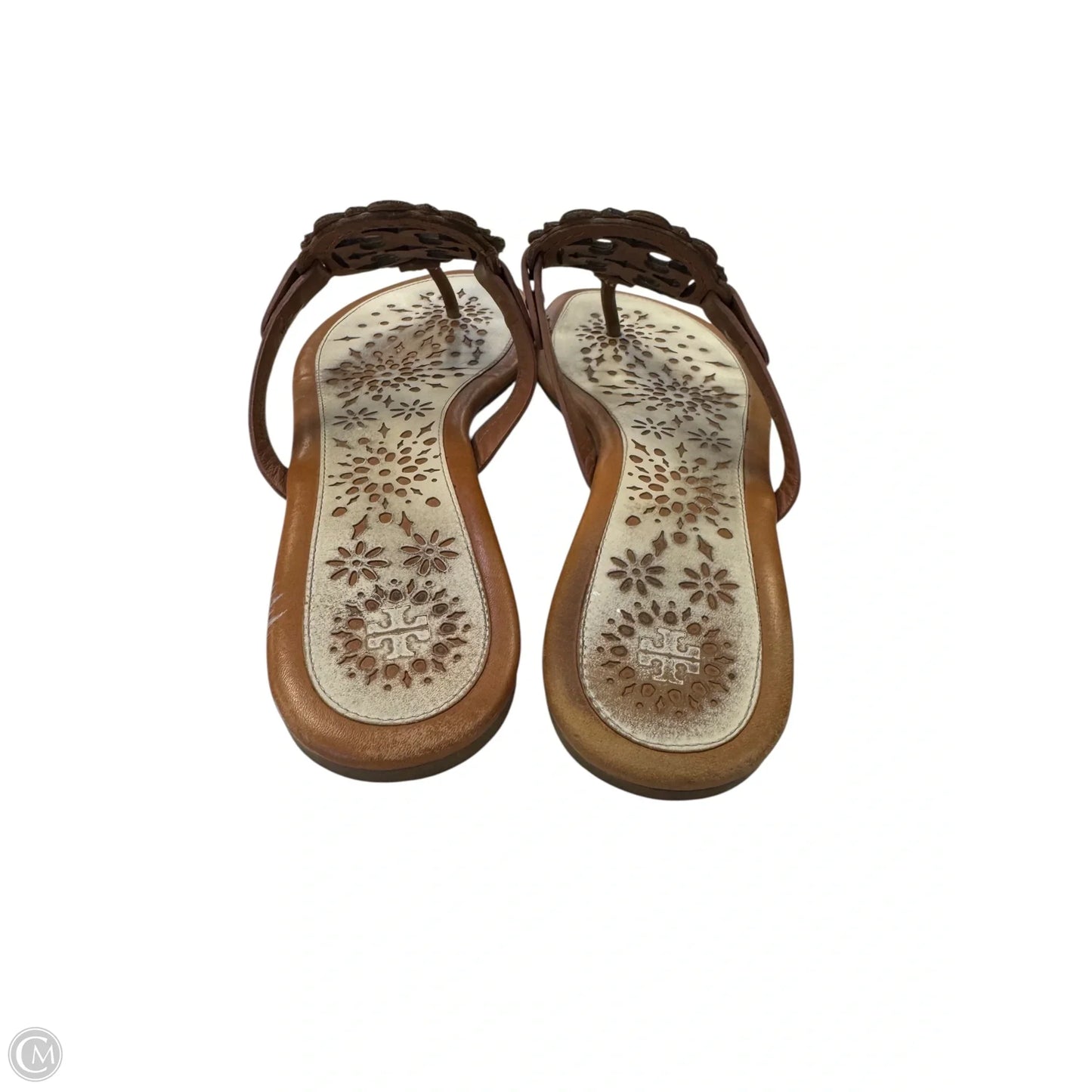 Sandals Designer By Tory Burch In Tan, Size: 7.5
