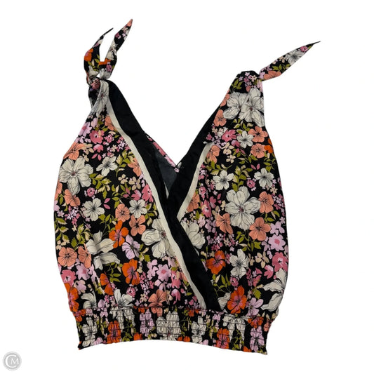 Top Sleeveless By Joie In Floral Print, Size: Xs