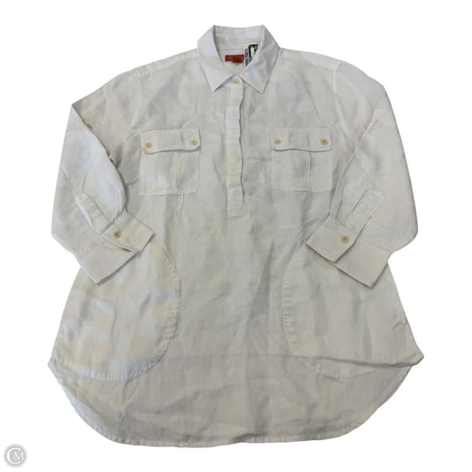 Top 3/4 Sleeve By Tommy Bahama In White, Size: S