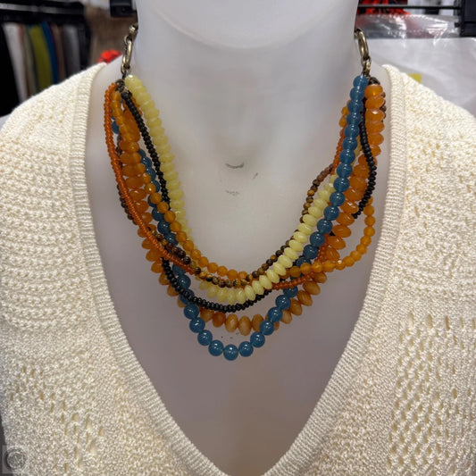 Necklace Layered By Fossil