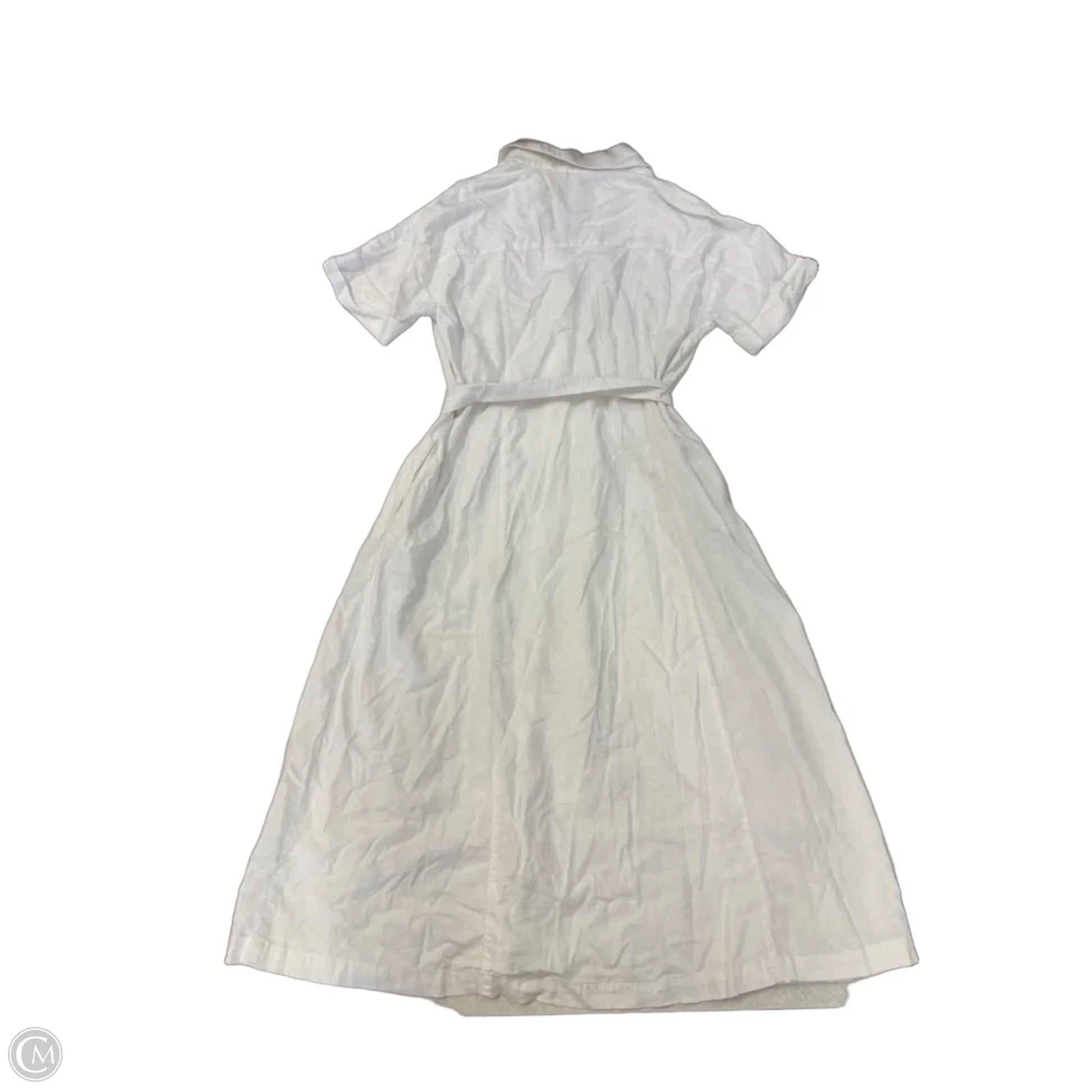 banana republic white midi dress Denim Shift Midi Dress
