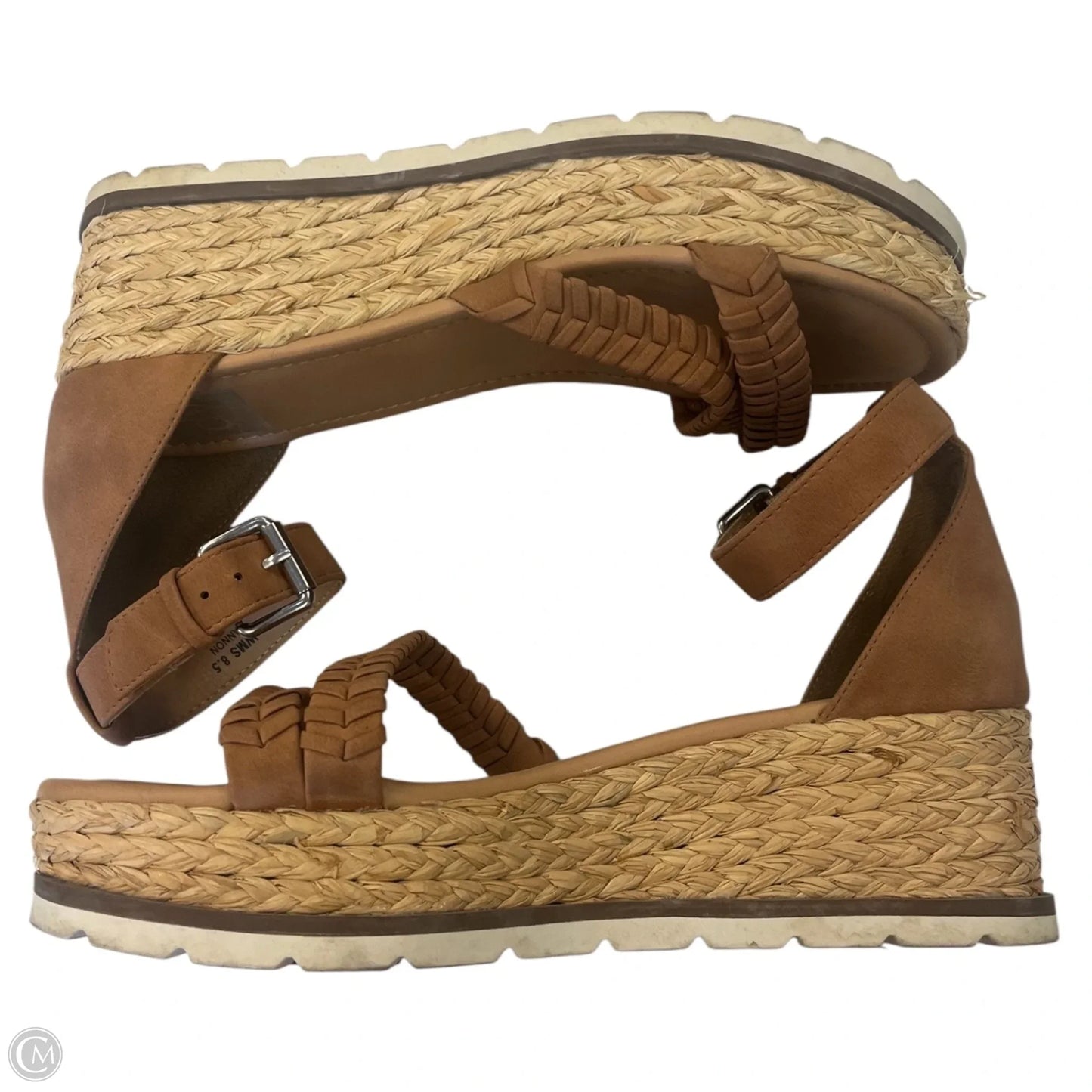 Shoes Heels Wedge By Dolce Vita In Tan, Size: 8.5