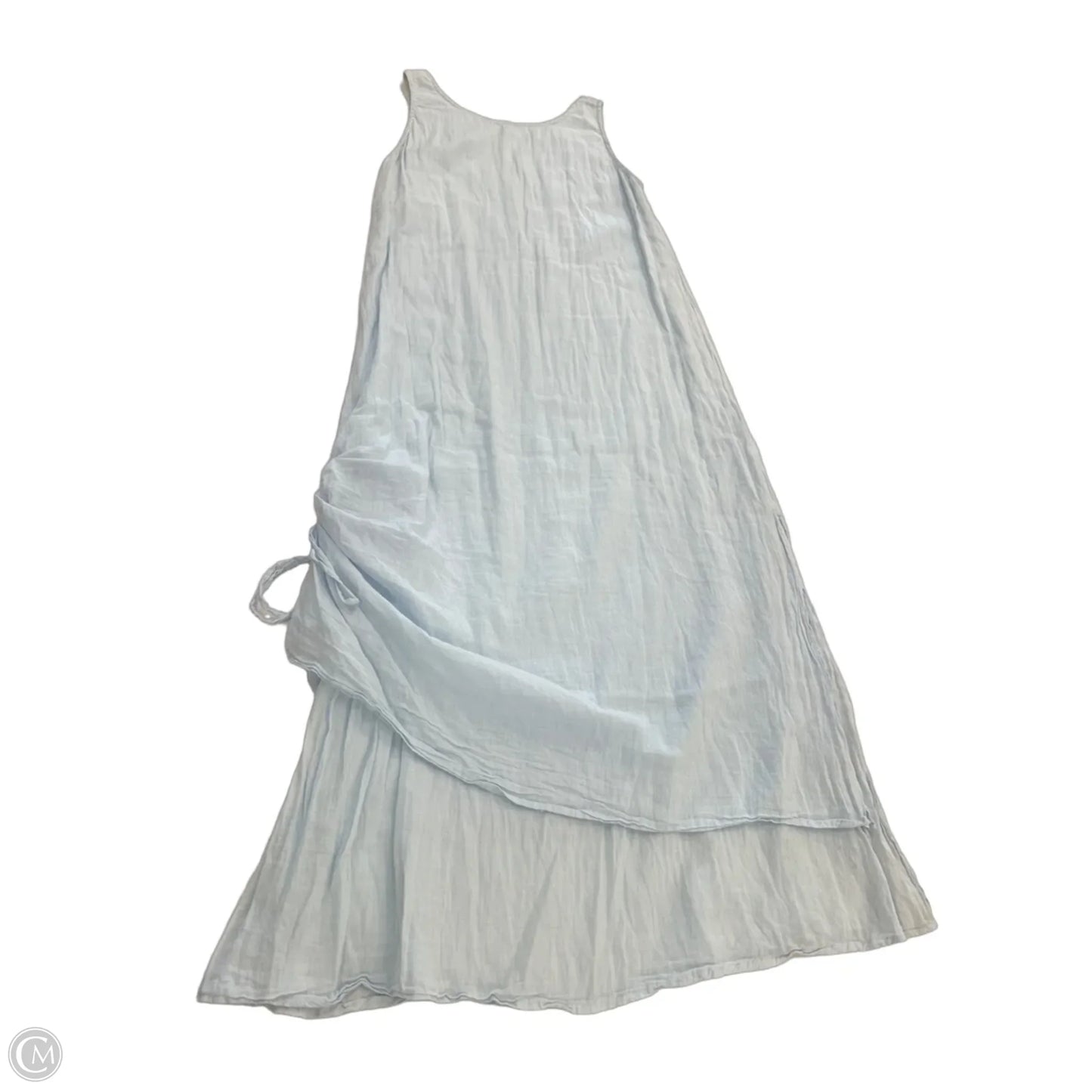 Dress Casual Midi By Clothes Mentor In Blue, Size: Osfm
