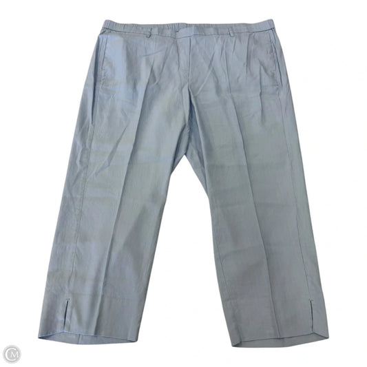 Pants Linen By J. Jill In Blue, Size: 3x