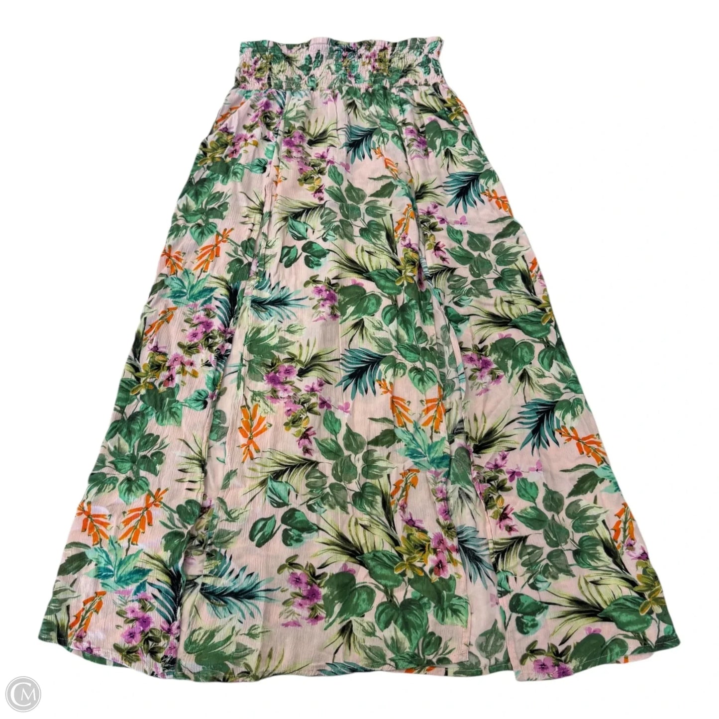 Swimwear Cover-up By Clothes Mentor In Floral Print, Size: Osfm