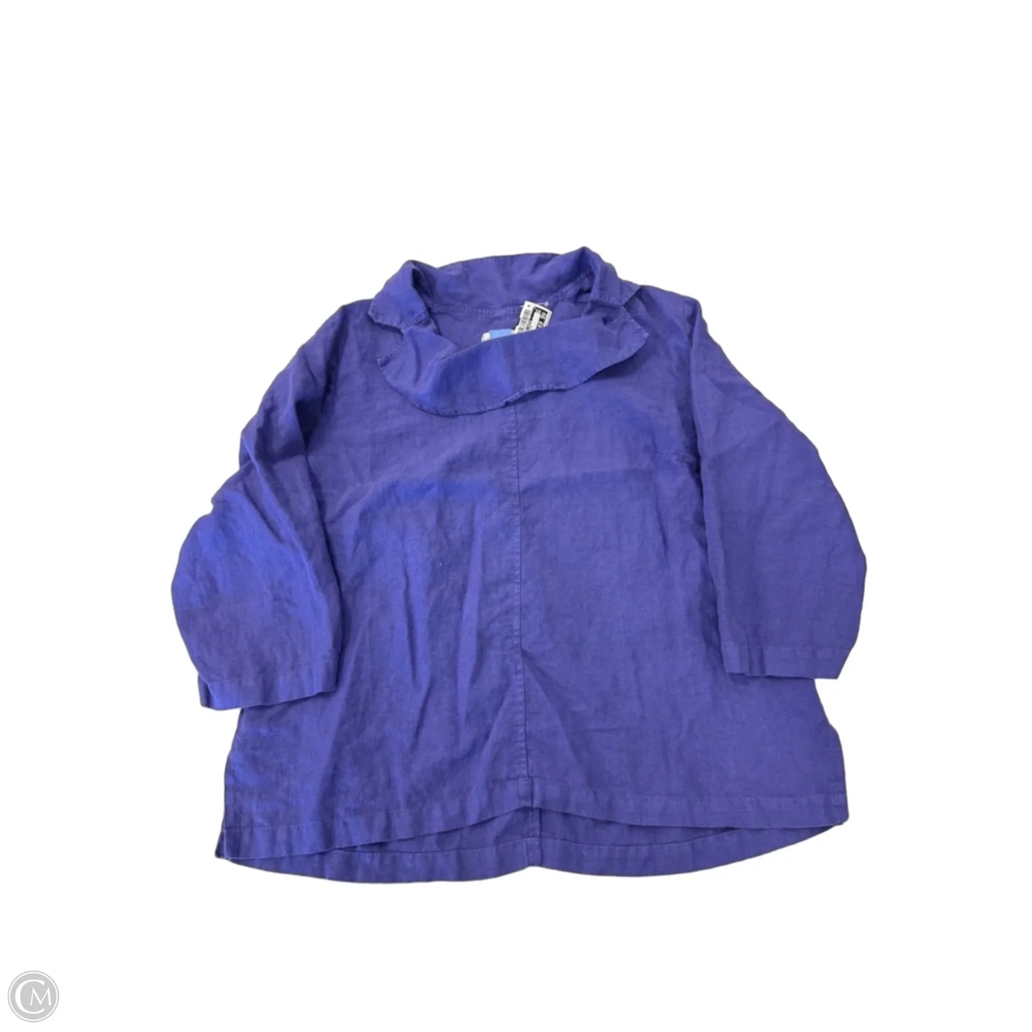Top 3/4 Sleeve By Clothes Mentor In Purple, Size: Xl