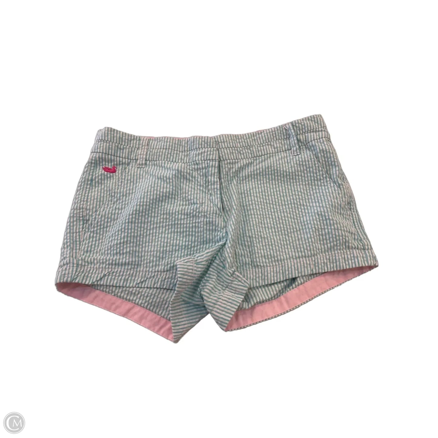 Shorts By Clothes Mentor In Striped Pattern, Size: 0