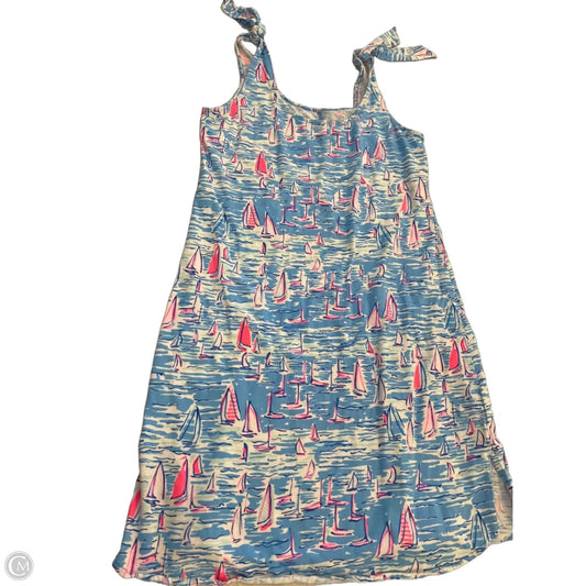 Dress Designer By Lilly Pulitzer In Nautical Print, Size: S