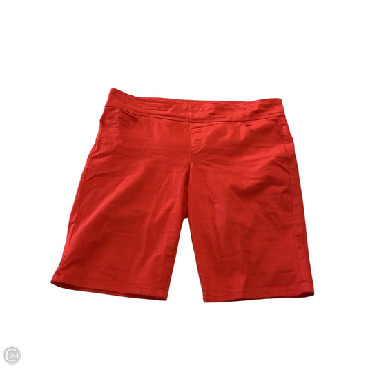 Shorts By Gloria Vanderbilt In Orange, Size: 16