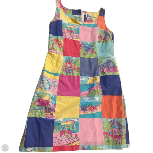 Dress Designer By Lilly Pulitzer In Tropical Print, Size: 12