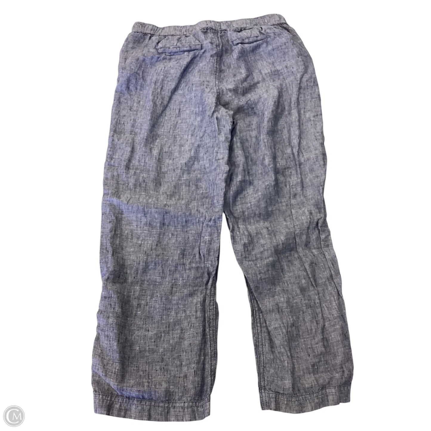Pants Linen By Jones And Co In Blue, Size: L