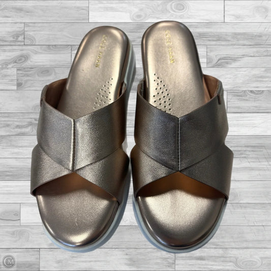 Sandals Flats By Cole-haan In Rose Gold, Size: 6.5