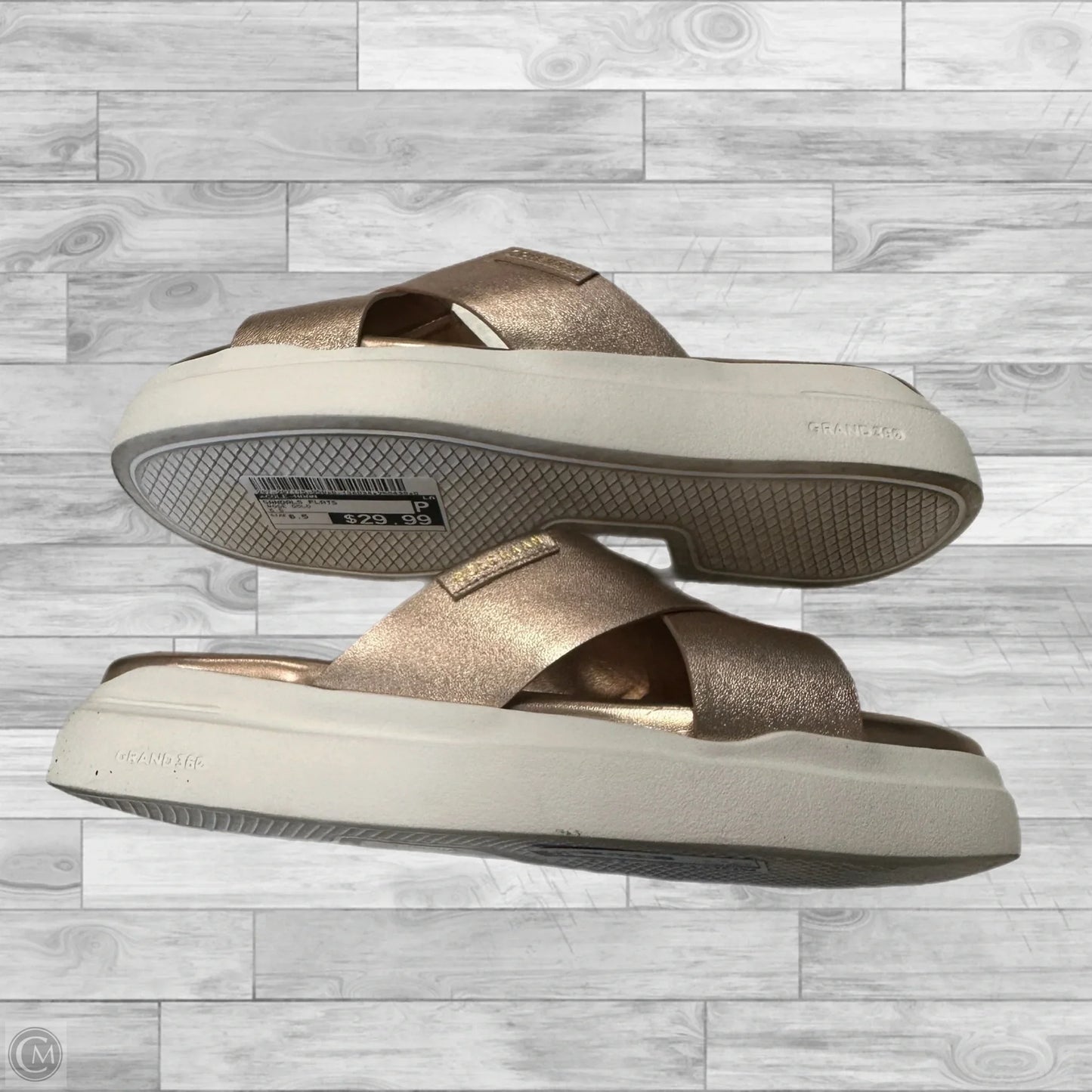 Sandals Flats By Cole-haan In Rose Gold, Size: 6.5