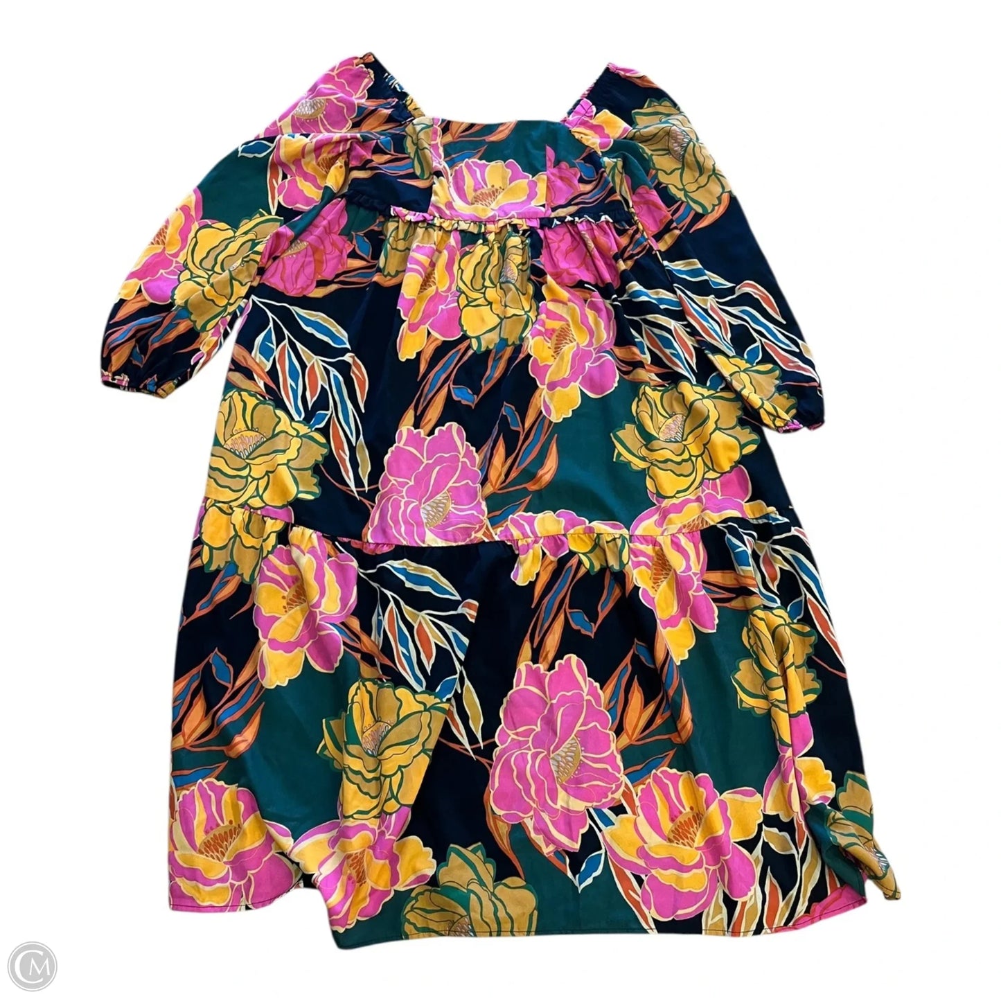 Dress Casual Midi By Oddi In Floral Print, Size: S