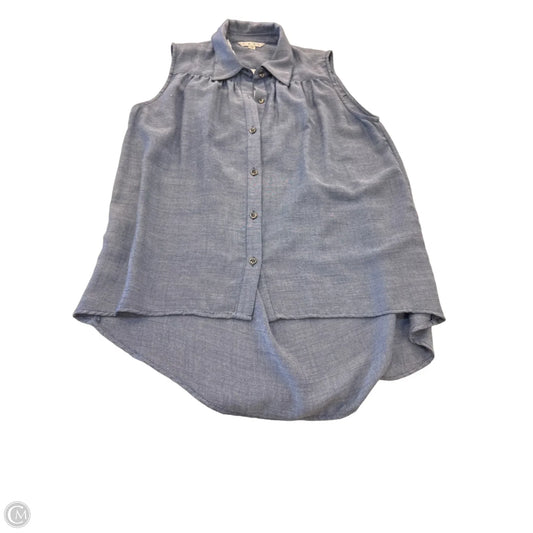 Top Sleeveless By Cabi In Blue, Size: S