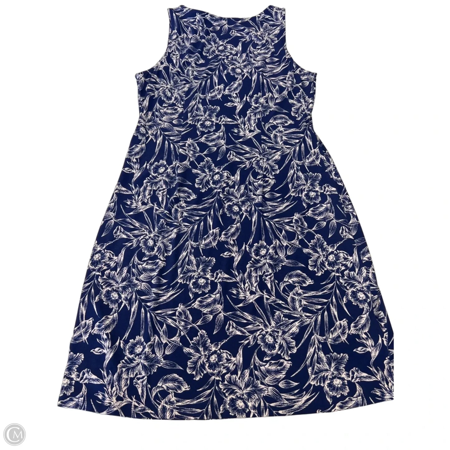 Dress Casual Short By Tommy Bahama In Blue & White, Size: L