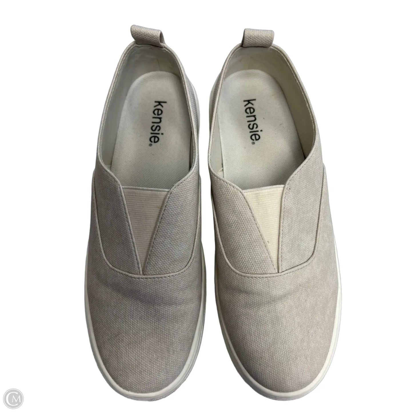 Shoes Athletic By Kensie In Beige, Size: 8.5