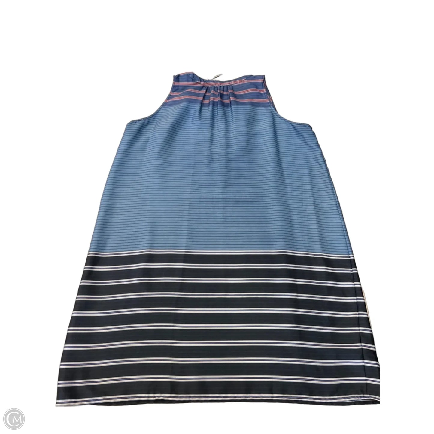 Dress Casual Short By Loft In Blue & Orange, Size: L