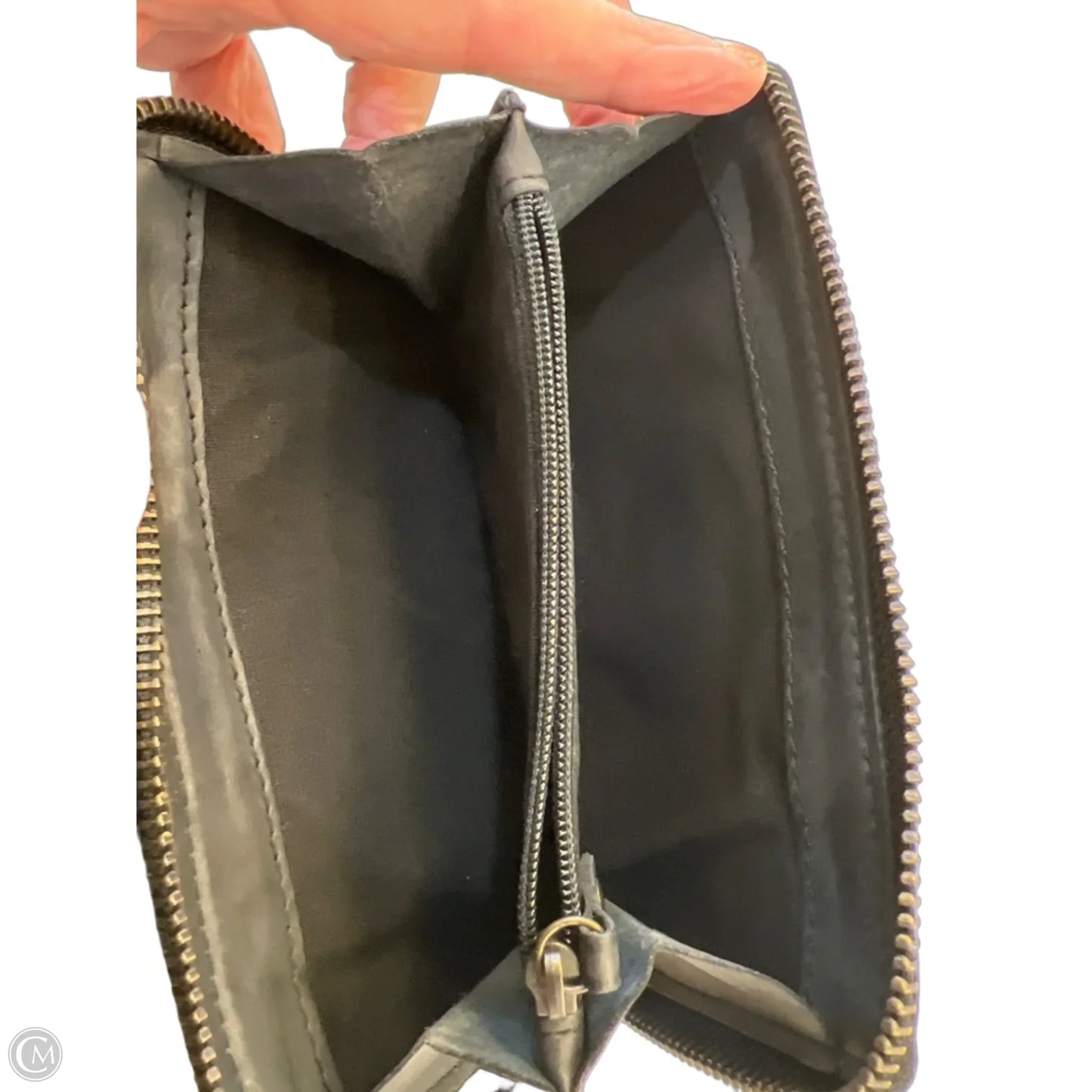 Wallet Leather By Clothes Mentor, Size: Small
