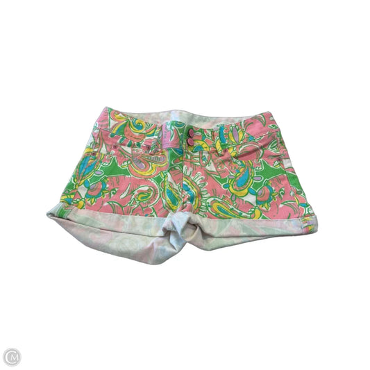 Shorts Designer By Lilly Pulitzer In Multi-colored, Size: 0