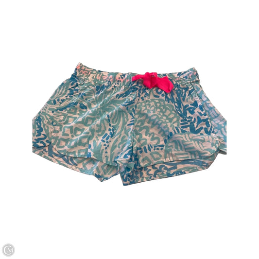 Shorts Designer By Lilly Pulitzer In Blue & White, Size: Xs