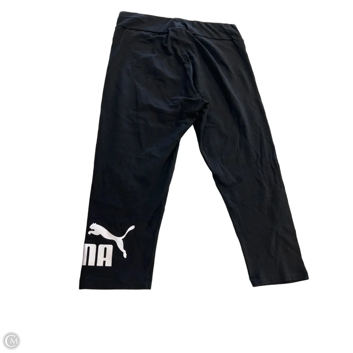 Athletic Capris By Puma In Black & White, Size: M