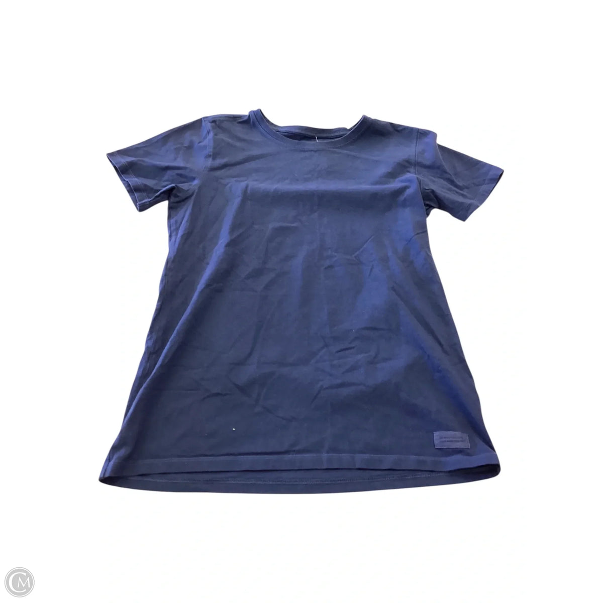 Top Short Sleeve Basic By Life Is Good In Navy, Size: M