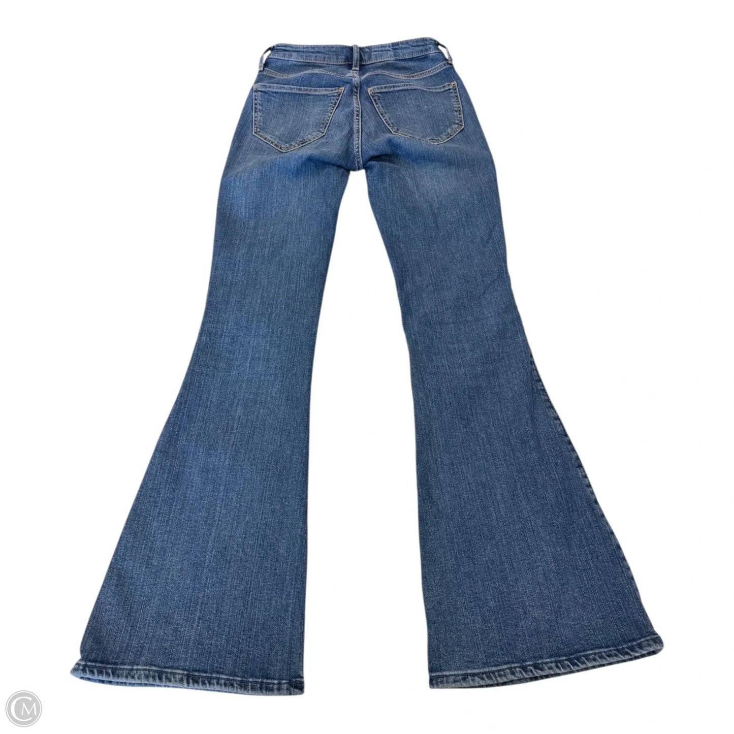 Jeans Flared By Abercrombie And Fitch In Blue, Size: 0
