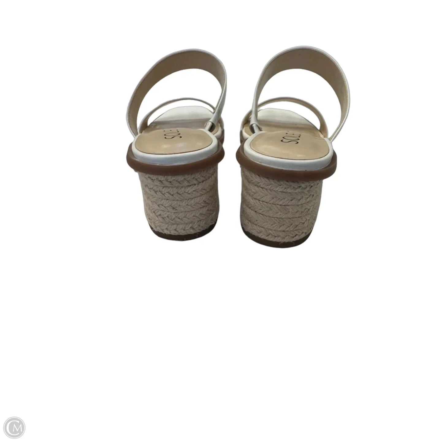 Shoes Heels Block By Sole Society In White, Size: 7.5