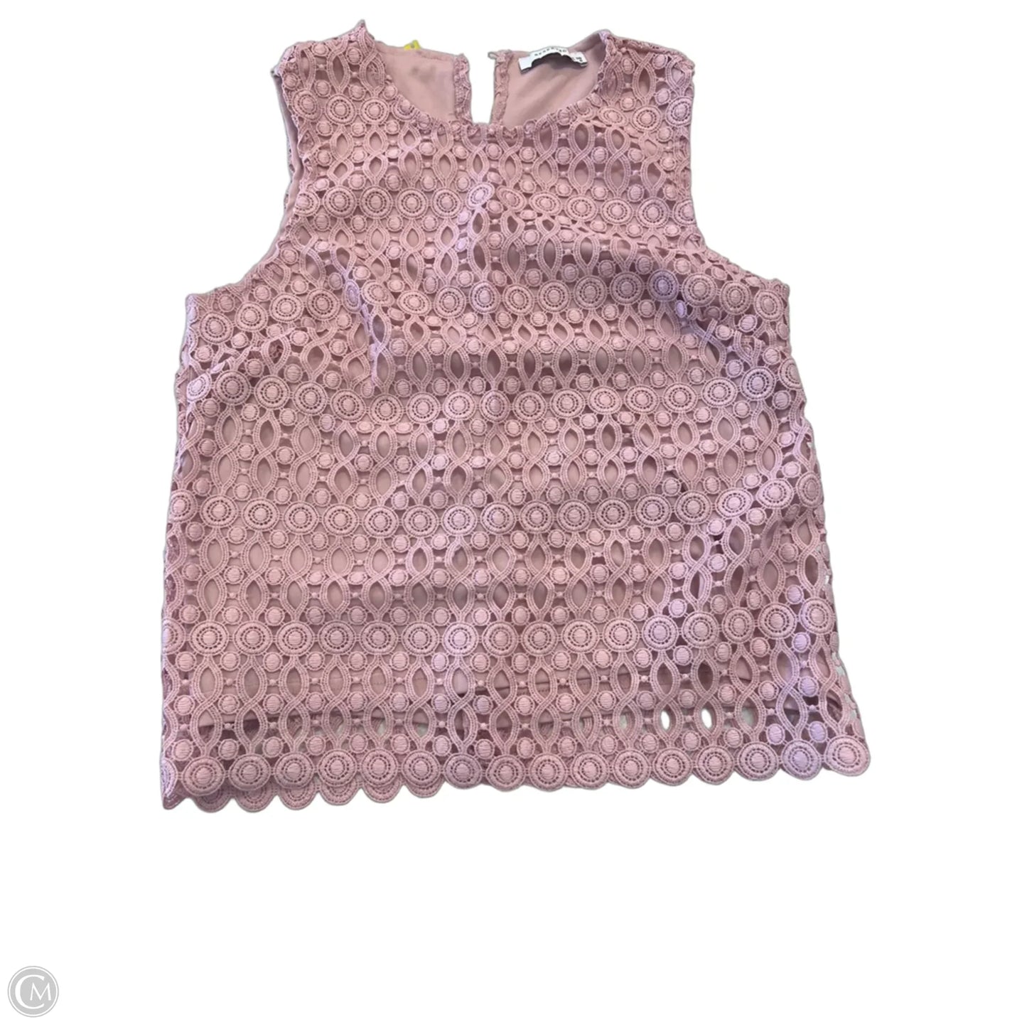 Blouse Sleeveless By Clothes Mentor In Pink, Size: M