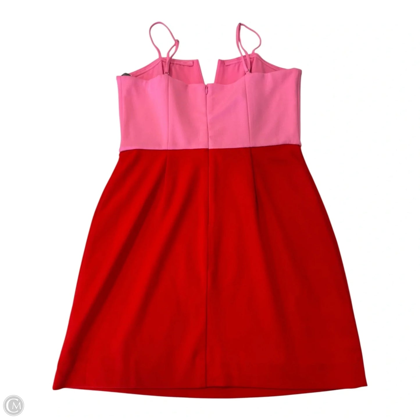 Dress Party Short By Bcbg In Pink & Red, Size: M