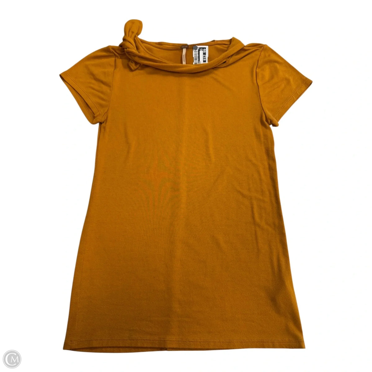 Top Short Sleeve Basic By Free People In Yellow, Size: M