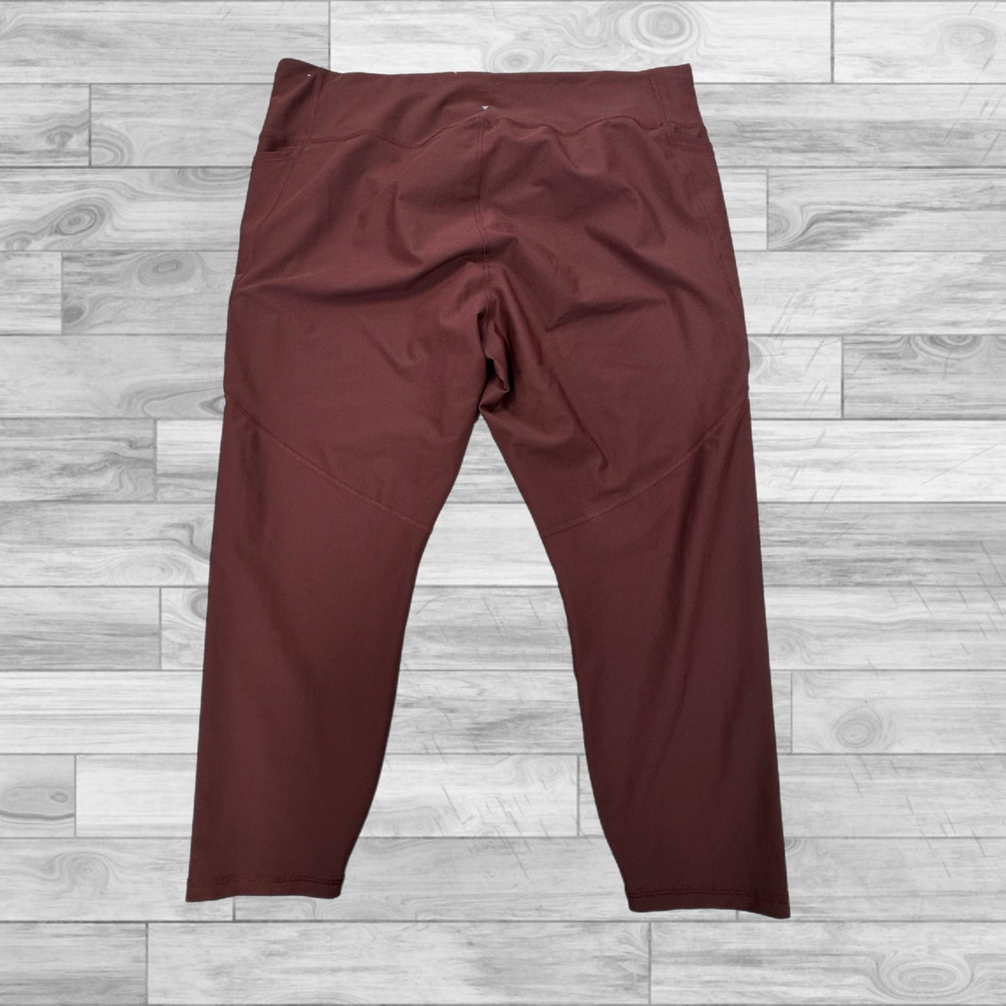 Rust Athletic Capris Old Navy, Size 4x
