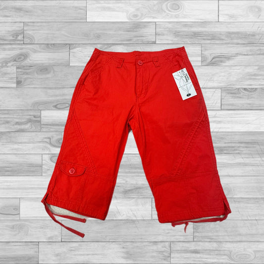 Red Capris Cmc, Size 4