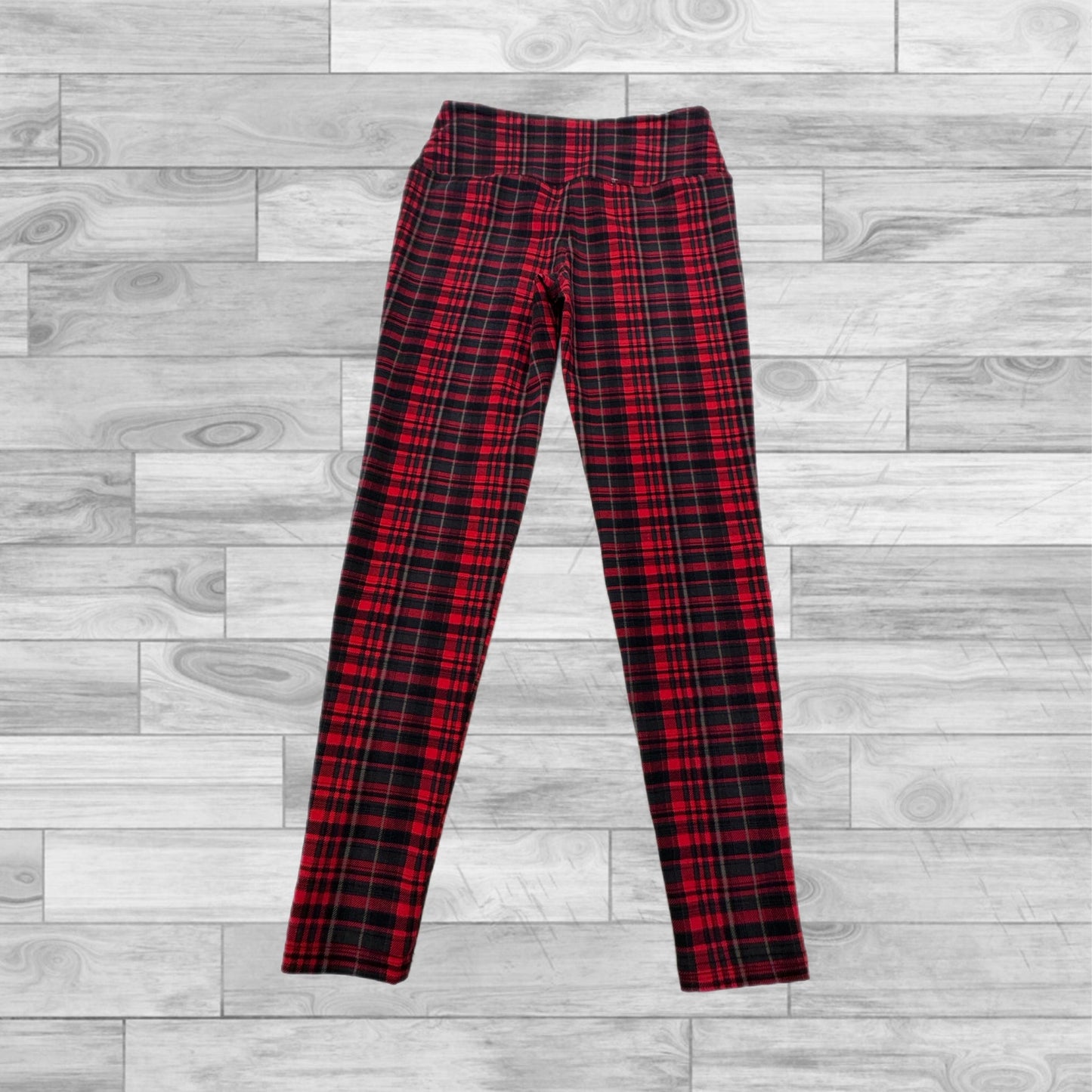 Plaid Leggings Clothes Mentor, Size Petite   Small