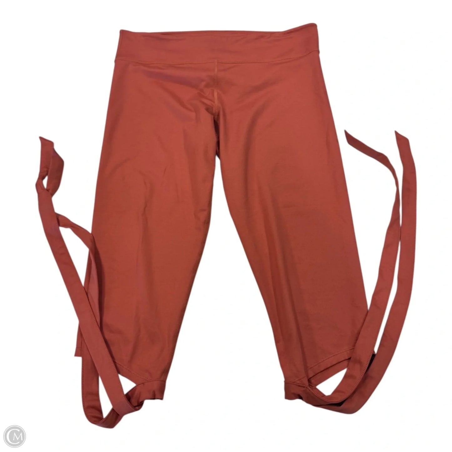 Athletic Capris By Joy Lab In Orange, Size: L