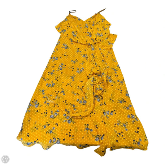 Dress Casual Maxi By Astr In Yellow, Size: L