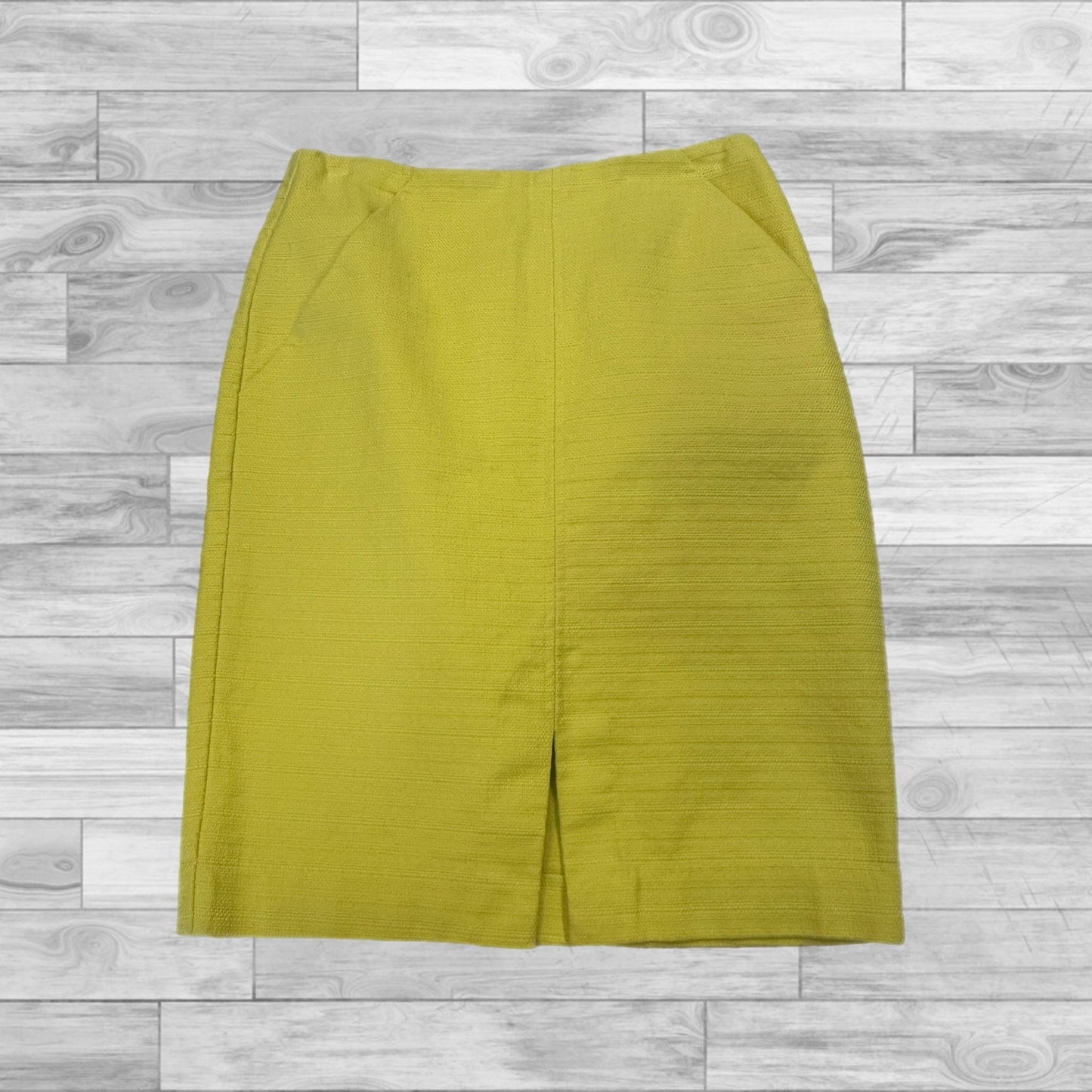 Skirt Mini & Short By Loft In Yellow, Size: 2