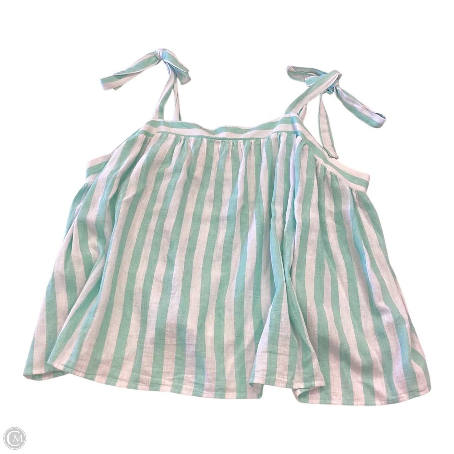 Tank Top By Clothes Mentor In Striped, Size: 3x