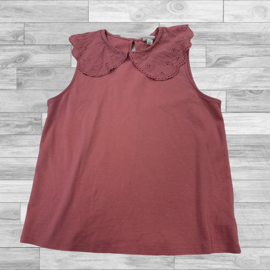 Top Sleeveless By A New Day In Mauve, Size: S