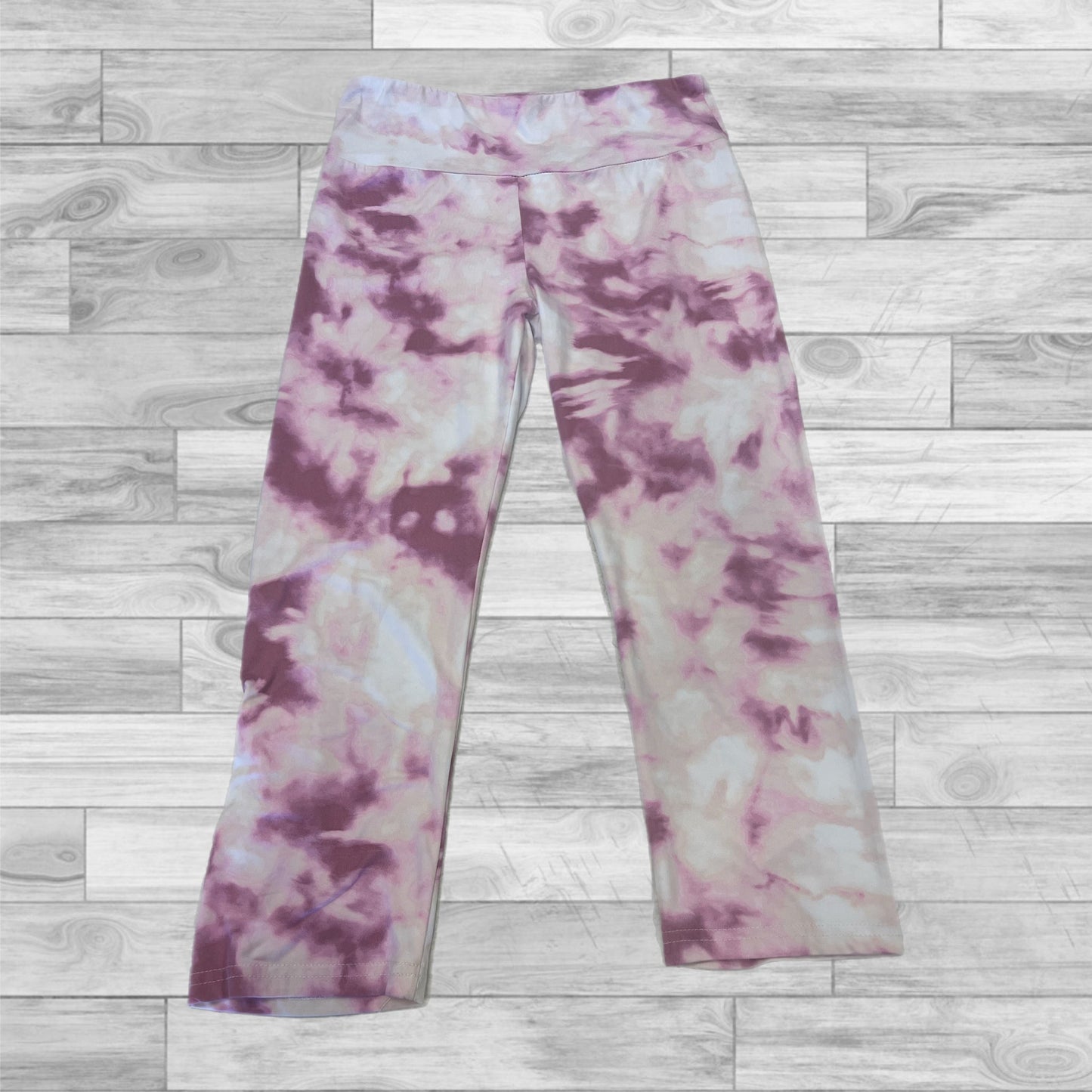 Leggings By Clothes Mentor In Tie Dye, Size: 7