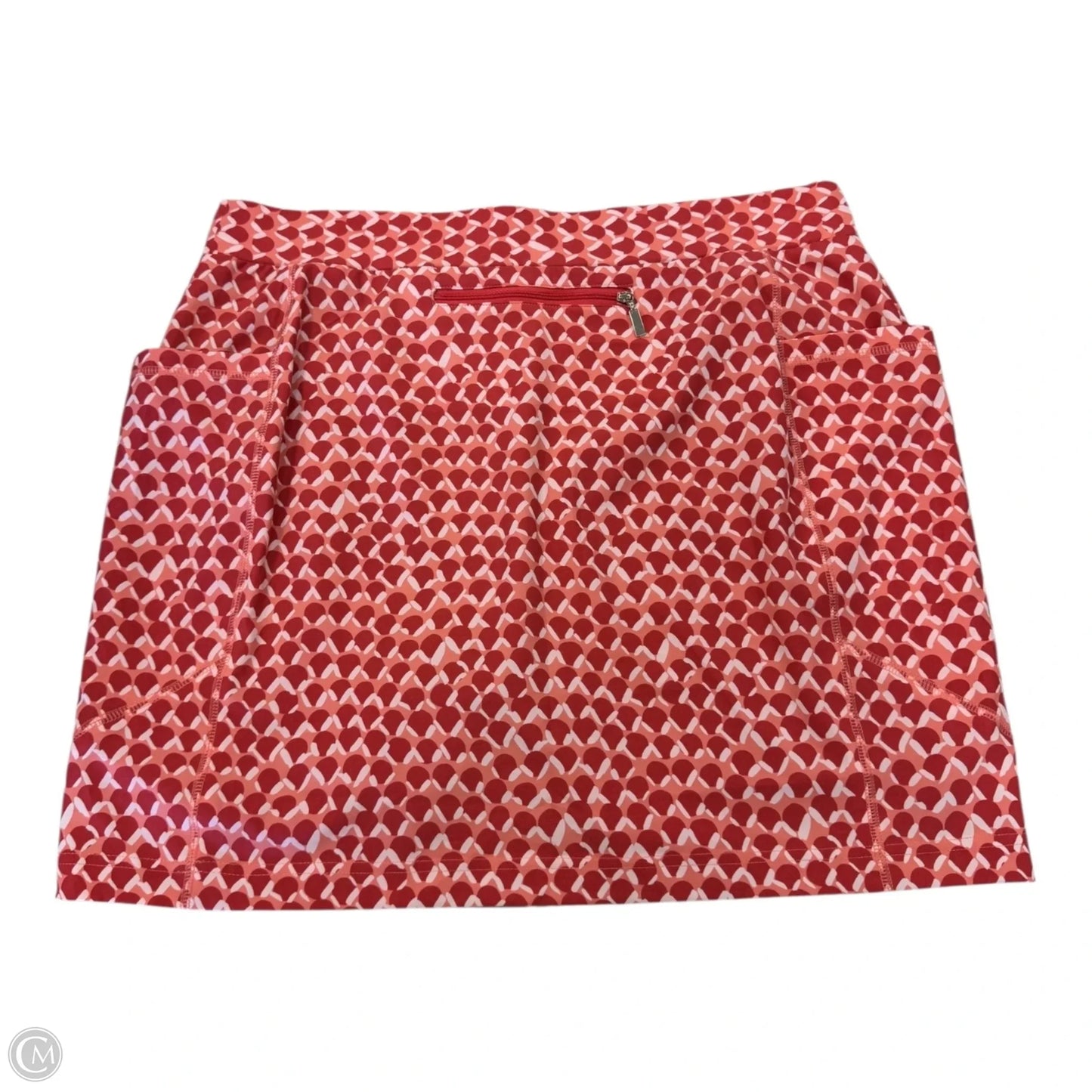 Skort By Chicos In Orange, Size: 2