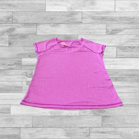 Athletic Top Short Sleeve By Ideology In Purple, Size: Xs